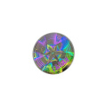 Custom various types 3D hologram security stickers round 3d laser holographic label